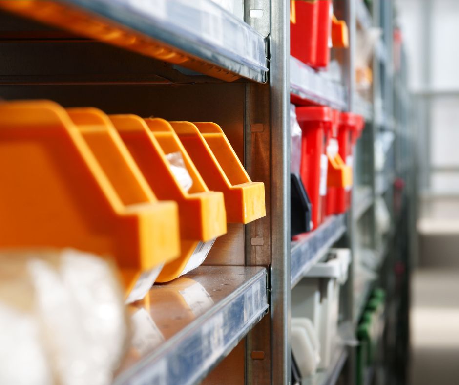 Large Inventory of Spare Parts