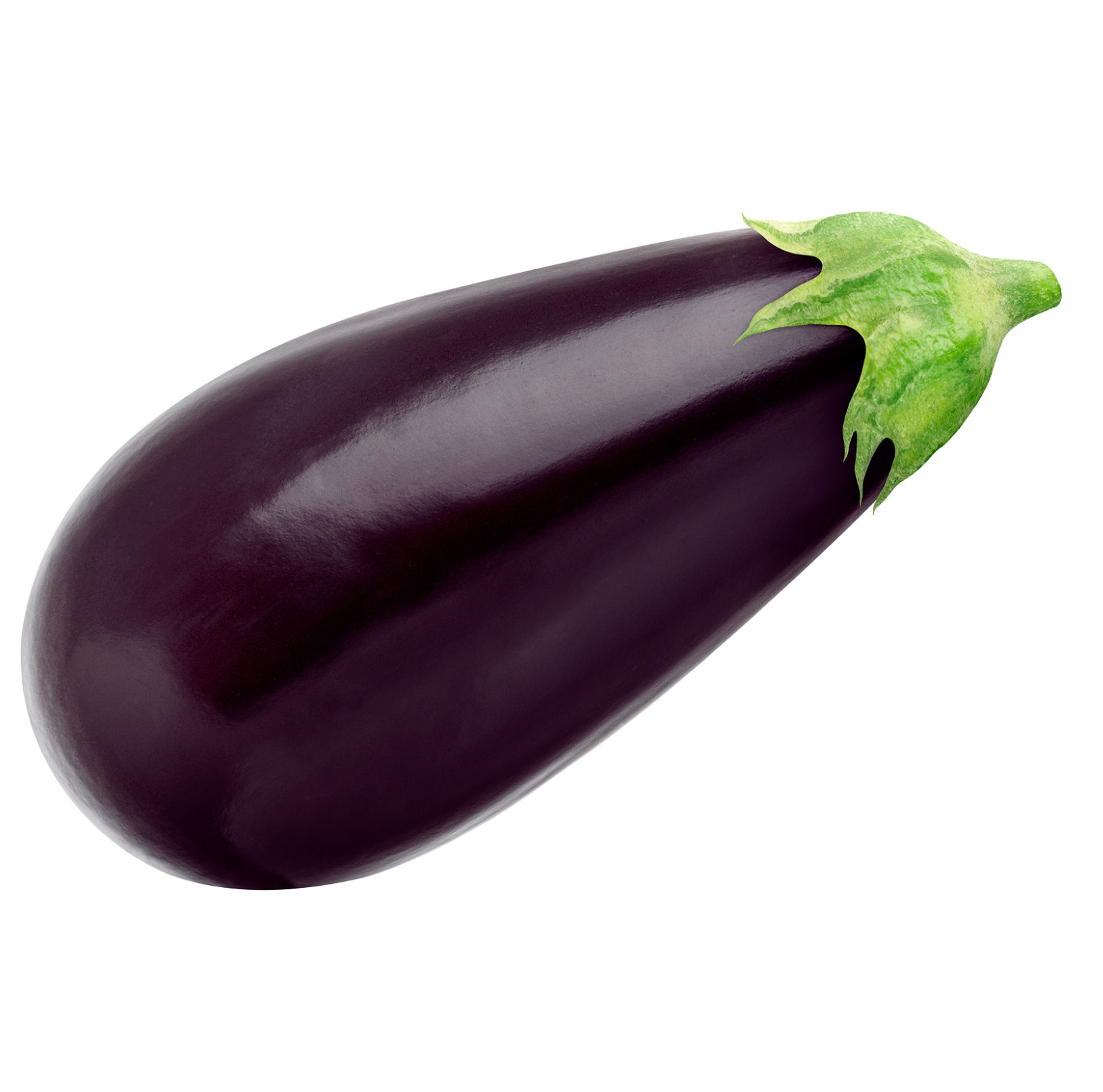 Eggplant on cut out background